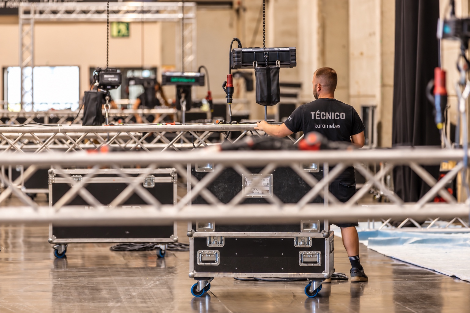 servicios audiovisuales rigging