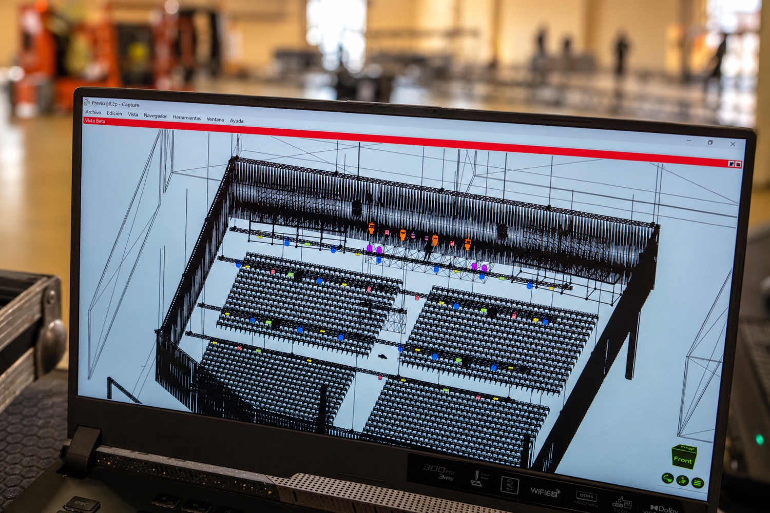 servicios audiovisuales ingenieria y certificaciones karamel montaje pantallas de led eventos